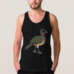 Plain Chachalaca Men's American Apparel Fine Jersey Tank Top