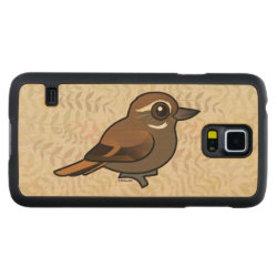 Plain Xenops Carved ® Samsung Galaxy S5 Slim Wood Case