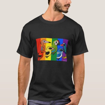 Birdorable Pride Flag T-Shirt