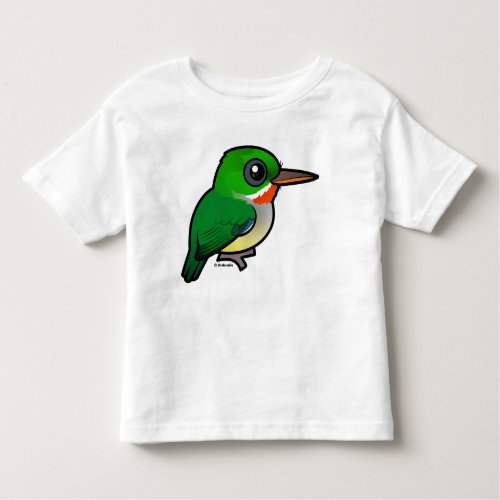 Birdorable Puerto Rican Tody Toddler T_shirt