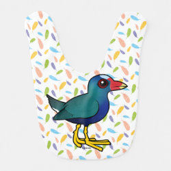 Purple Gallinule Baby Bib