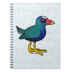 Purple Gallinule Photo Notebook (6.5