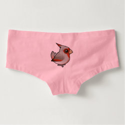 Pyrrhuloxia Women's American Apparel Boyshorts Underwear