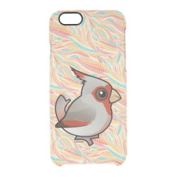 Pyrrhuloxia Uncommon iPhone 6 Clearly™ Deflector Case
