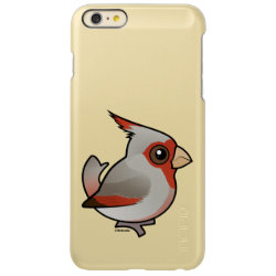 Pyrrhuloxia Incipio Feather® Shine iPhone 6 Plus Case