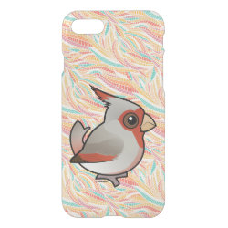 Pyrrhuloxia Uncommon iPhone 7 Clearly™ Deflector Case