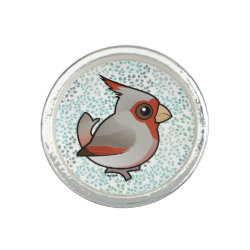 Pyrrhuloxia Round Ring