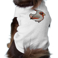 Pyrrhuloxia Dog Sleeveless T-Shirt