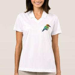 Rainbow Bee-eater Women's Nike Dri-FIT Pique Polo Shirt