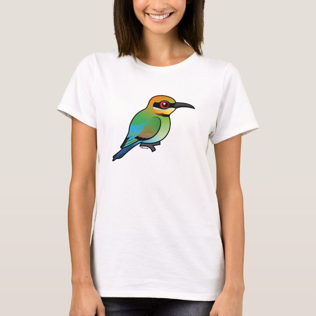 Birdorable Rainbow Bee-eater T-Shirt (Front)