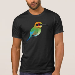 Rainbow Bee-eater Men's Alternative Apparel Basic Crew Neck T-Shirt