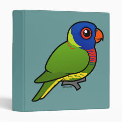 Birdorable Rainbow Lorikeet Avery Signature Binder 8.5x11