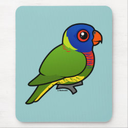 Birdorable Rainbow Lorikeet Mousepad