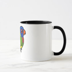Birdorable Rainbow Lorikeet Combo Mug
