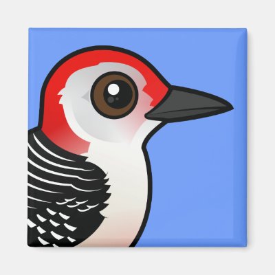 Birdorable Red-bellied Woodpecker Magnet