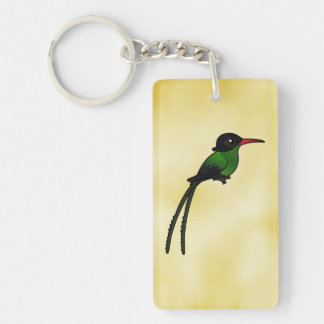 Birdorable Red-billed Streamertail Hummingbird Keychain