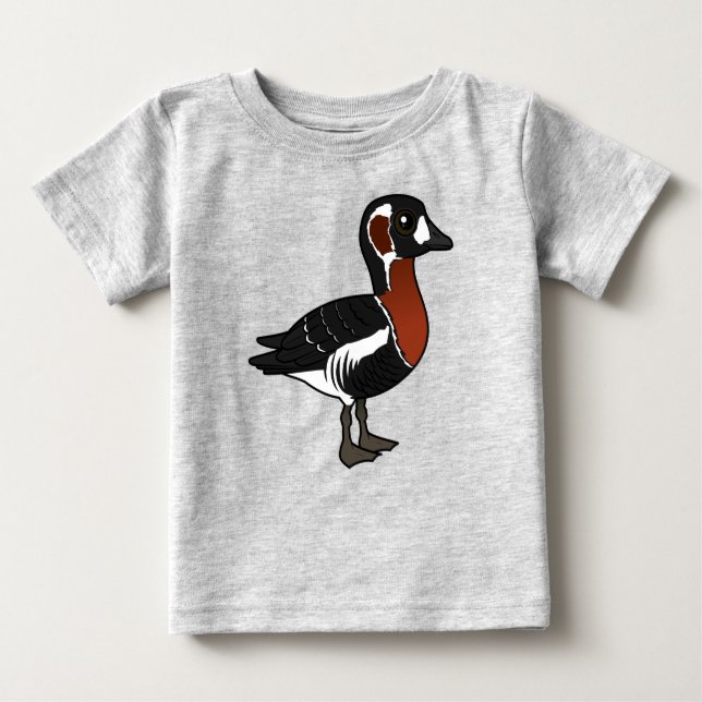 Birdorable Red-breasted Goose Baby T-Shirt (Front)