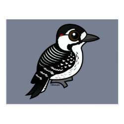 Birdorable Red-cockaded Woodpecker Postcard