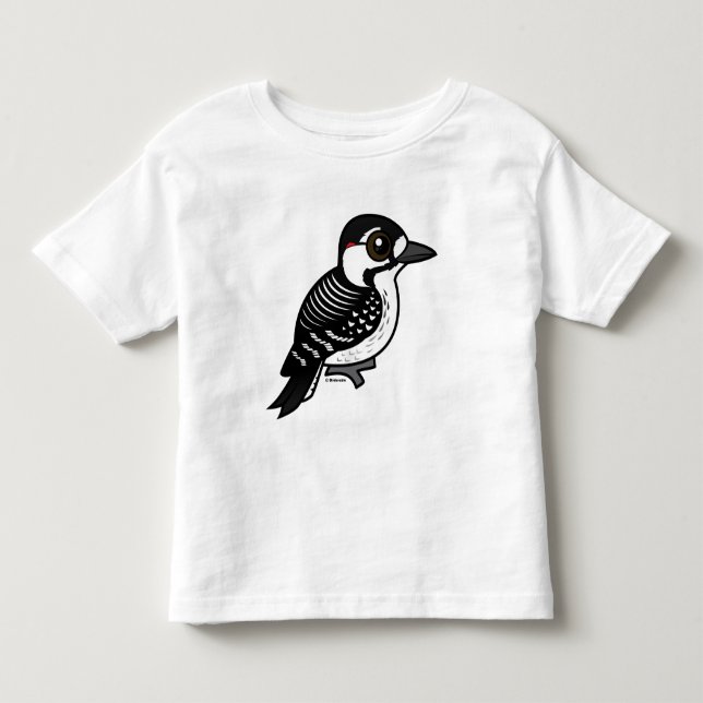 Birdorable Red-cockaded Woodpecker Toddler T-shirt (Front)