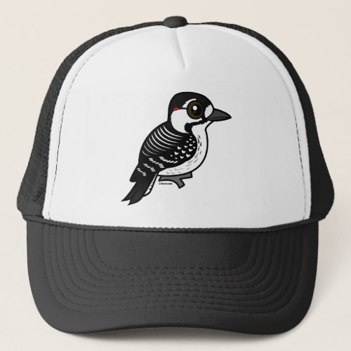 Birdorable Red_cockaded Woodpecker Trucker Hat
