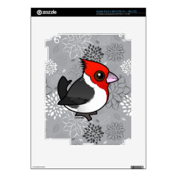 Red-crested Cardinal Amazon Kindle DX Skin
