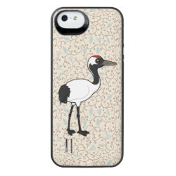 Red-crowned Crane Uncommon iPhone 5/5s Clearly™ Deflector Case