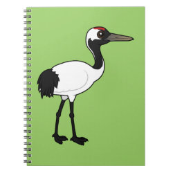 Red-crowned Crane Photo Notebook (6.5