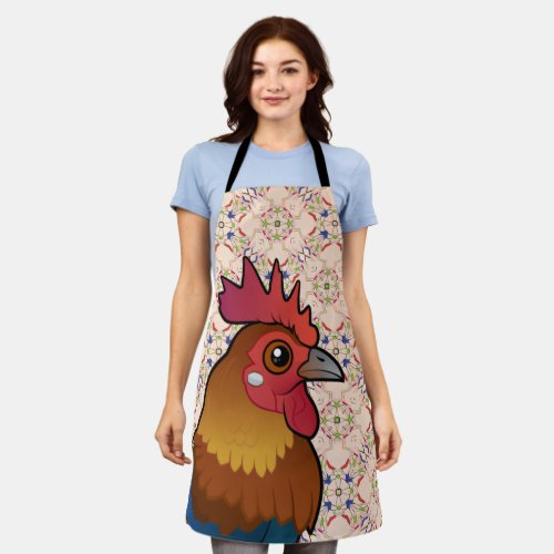 Birdorable Red Junglefowl Apron