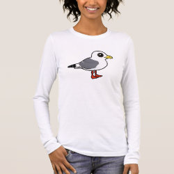 Red-legged Kittiwake Women's Basic Long Sleeve T-Shirt