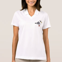 Red-legged Kittiwake Women's Nike Dri-FIT Pique Polo Shirt