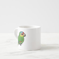 Birdorable Red-lored Parrot Espresso Cup