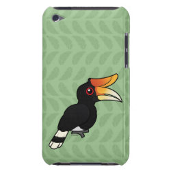 Rhinoceros Hornbill Case-Mate iPod Touch Barely There Case