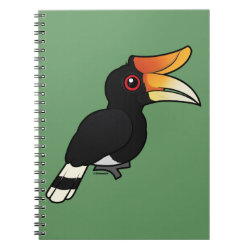 Rhinoceros Hornbill Photo Notebook (6.5