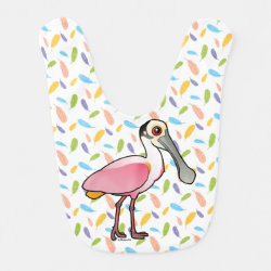 Roseate Spoonbill Baby Bib