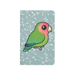 Birdorable Rosy-faced Lovebird Pocket Journal