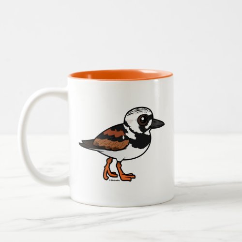 Birdorable Ruddy Turnstone Two_Tone Coffee Mug