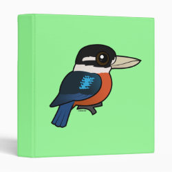 Rufous-bellied Kookaburra Avery Signature Binder 8.5x11