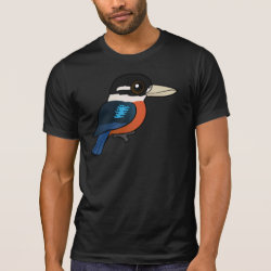 Rufous-bellied Kookaburra Men's Alternative Apparel Basic Crew Neck T-Shirt