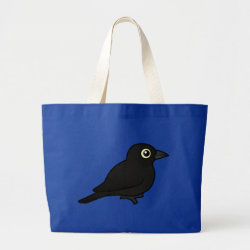 Rusty Blackbird Jumbo Tote Bag