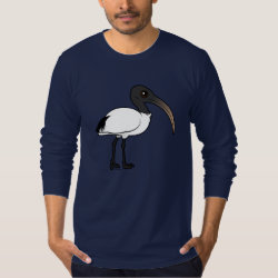 Sacred Ibis Men's American Apparel Fine Jersey Long Sleeve T-Shirt