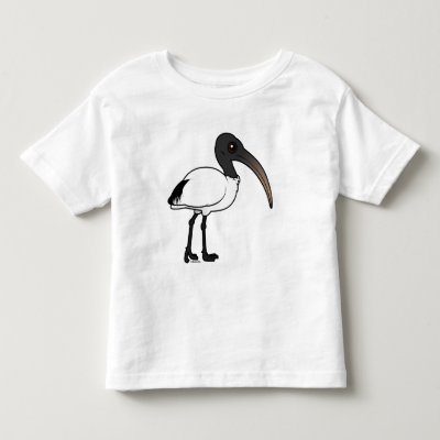 Cute Sacred Ibis by Birdorable