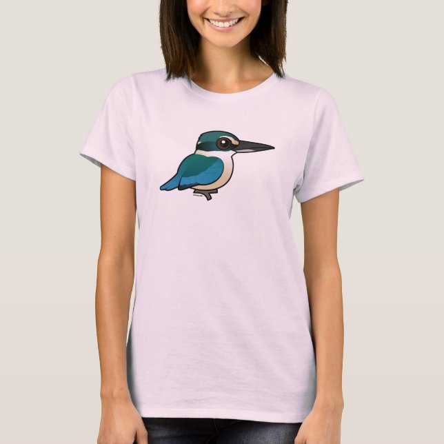Birdorable Sacred Kingfisher T-Shirt (Front)
