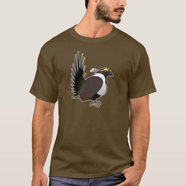 Birdorable Sage Grouse T-Shirt (Front)