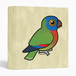Birdorable Saint Lucia Parrot Avery Signature Binder 8.5x11