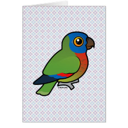 Birdorable Saint Lucia Parrot Note Card