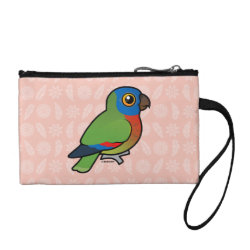 Birdorable Saint Lucia Parrot Key Coin Clutch