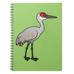 Birdorable Sandhill Crane Photo Notebook (6.5