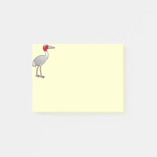 Birdorable Sarus Crane Post_it Notes