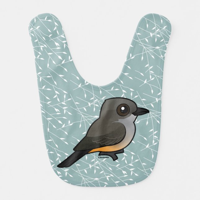 Birdorable Say's Phoebe Bib (Front)