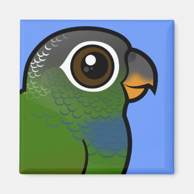 Birdorable Scaly-headed Parrot Magnet